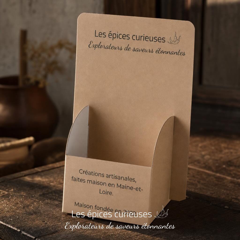 Présentoir couleur - Recette du mois