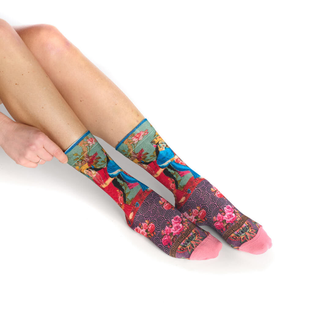 Radha printed socks