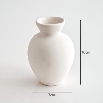 Vase fait main "PUKU mini" - pour fleurs séchées 3