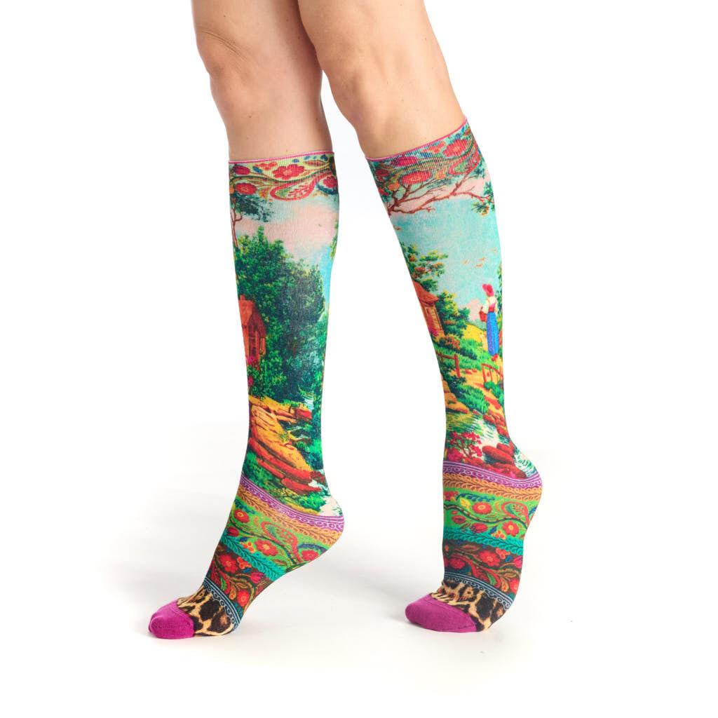 Heidi bamboo knee-highs