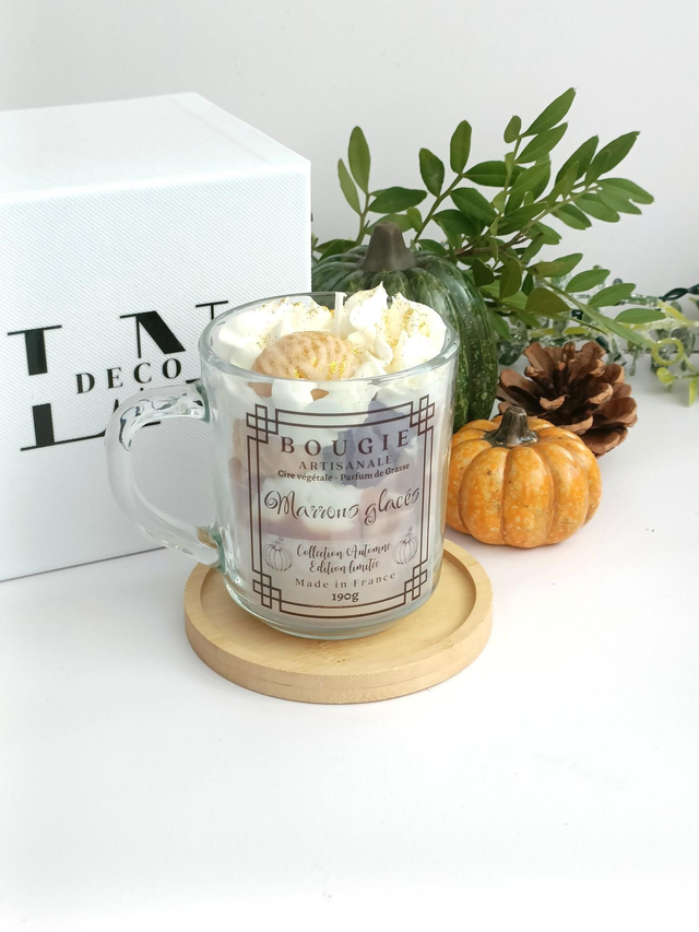 Gourmet Mug Candle, Iced Brown