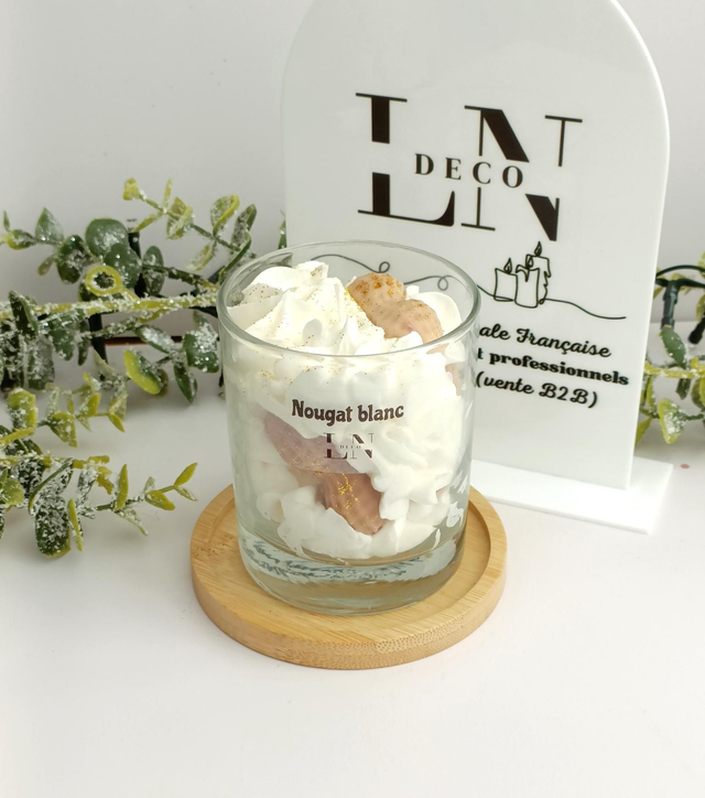 White Nougat Gourmet Candle