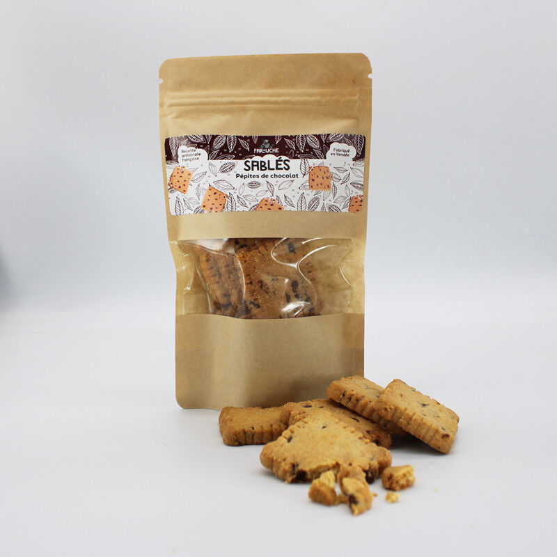 Chocolate chip shortbread
