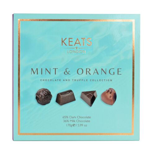 Keats Orange and Mint Chocolate Selection 16pcs