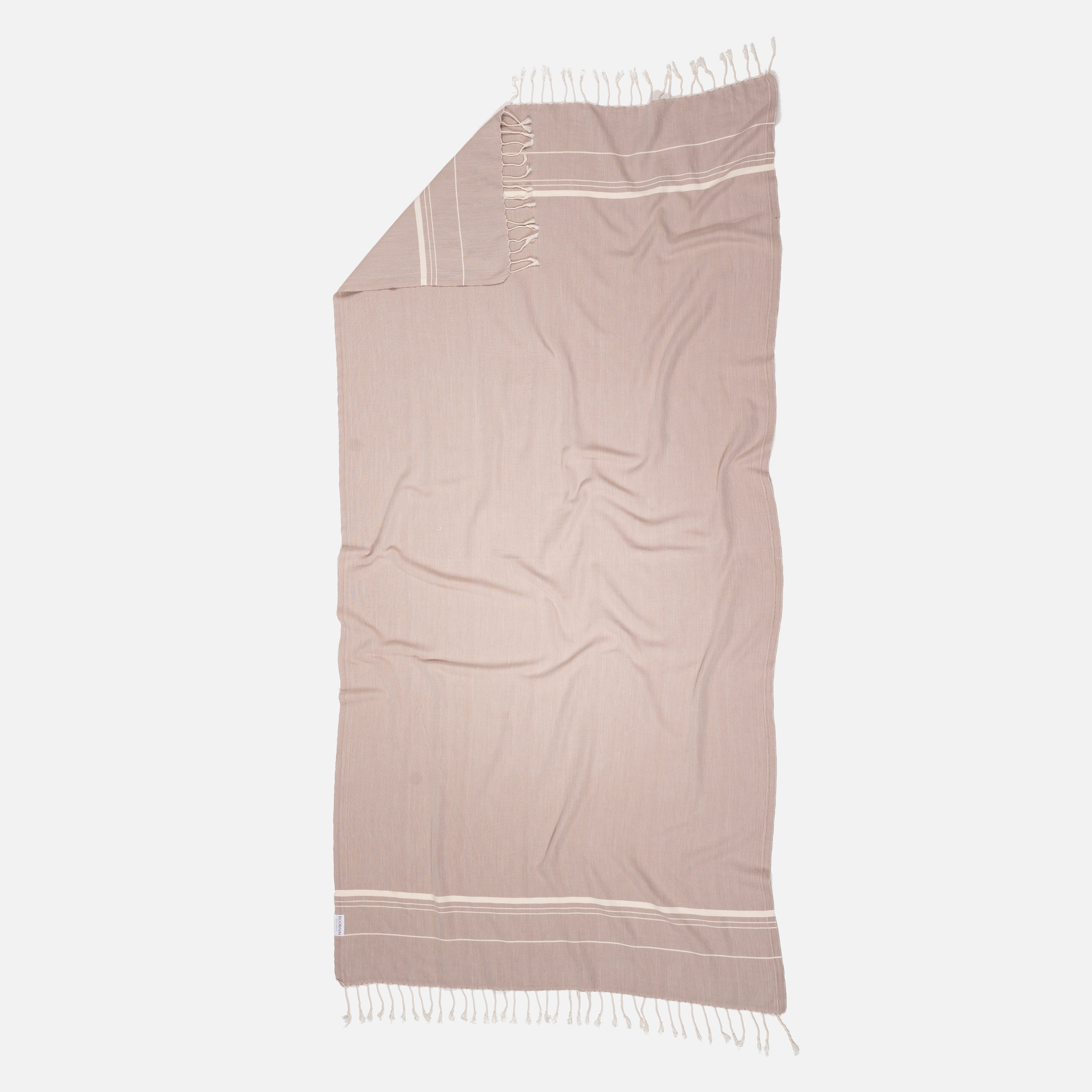 Ecobain Towel "Air" | Dusty Pier (Taupe)