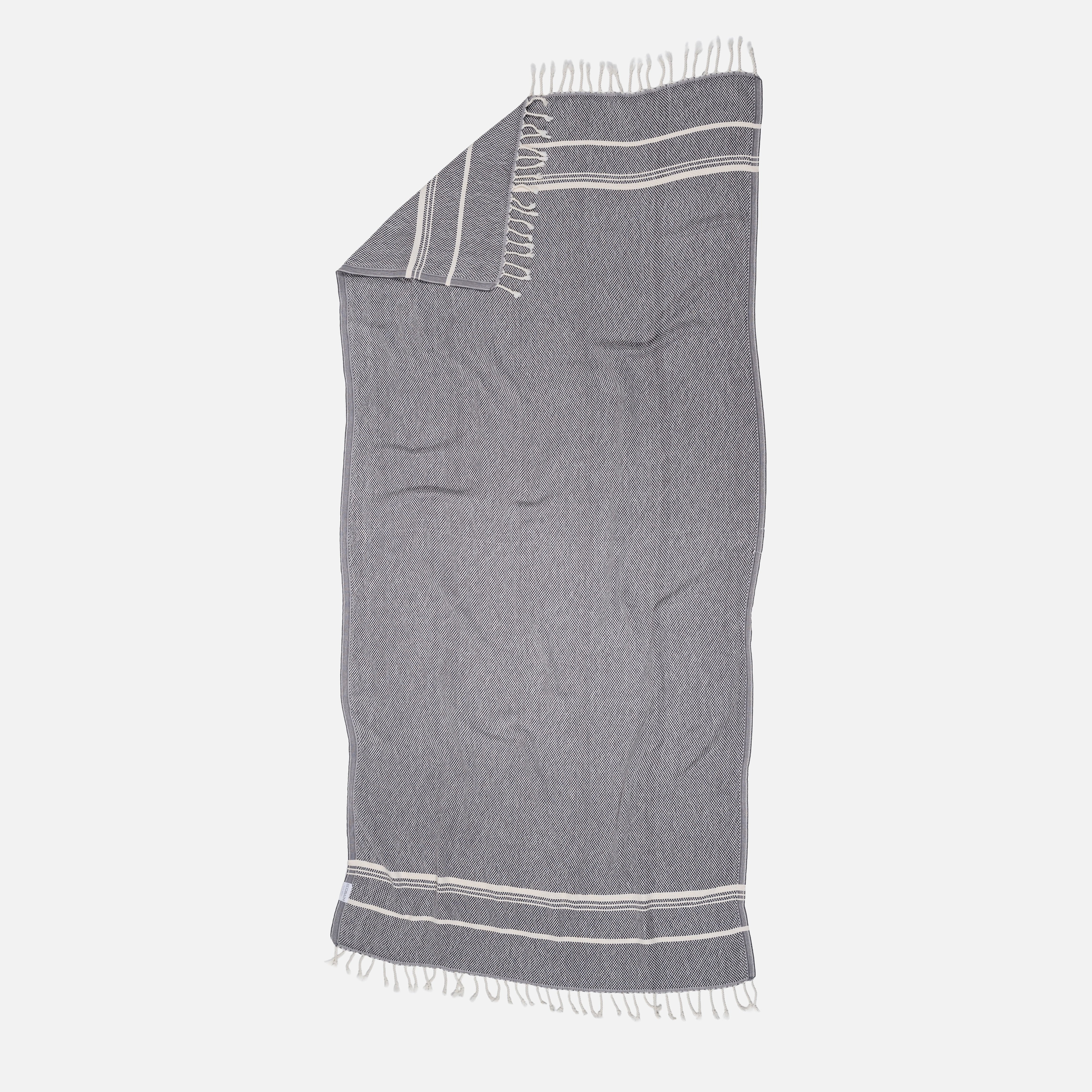 Ecobain Towel "Grit" | Storm Cloud (Dunkelgrau)