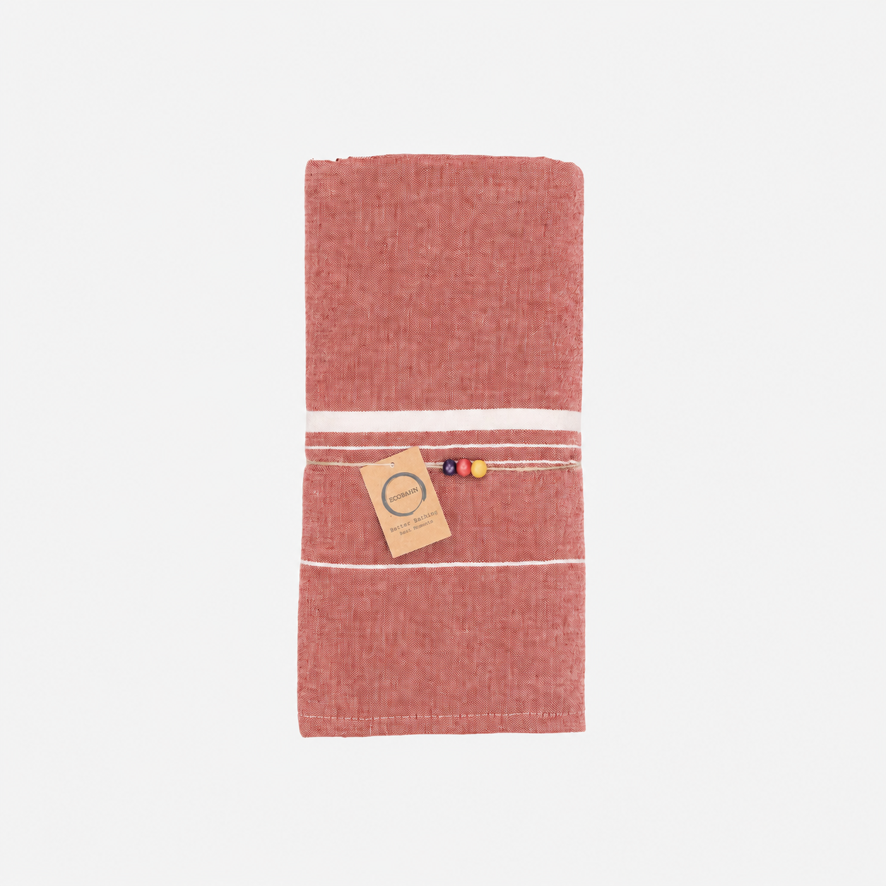 Ecobain Towel "Cocoon" | Burnt Brick (Rostrot)