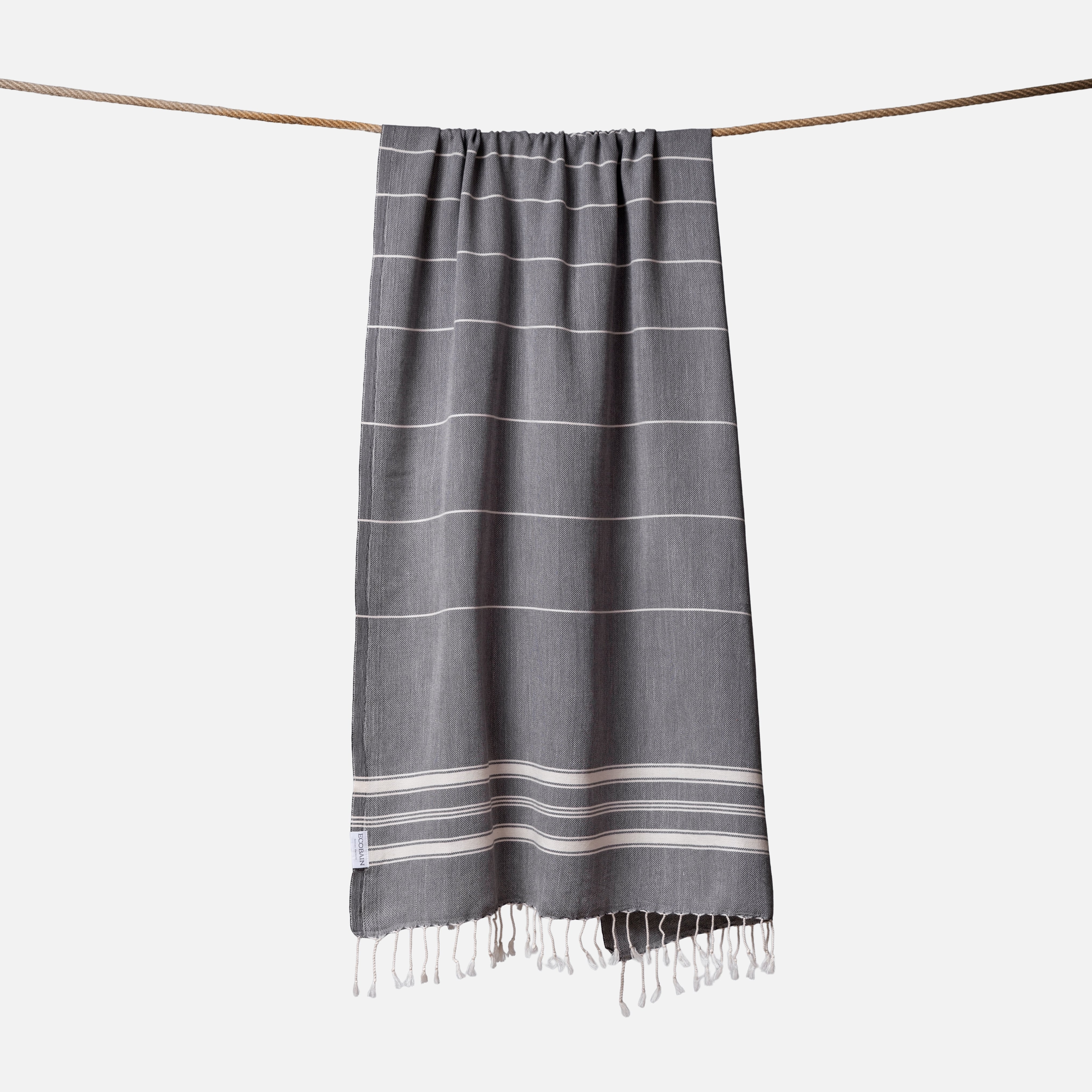Ecobain Towel "New Classic" | Storm Cloud (Dunkelgrau)