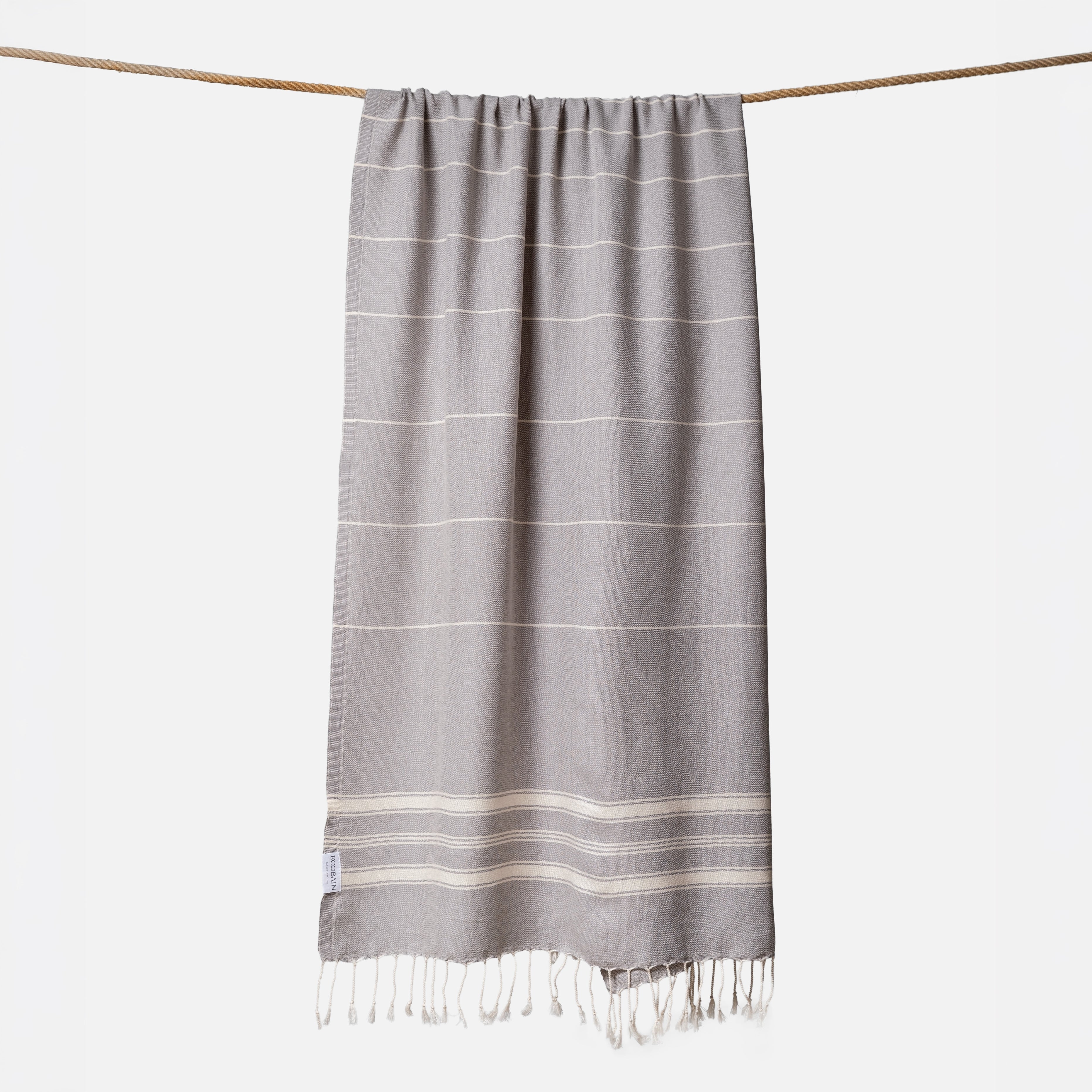 Ecobain Towel "New Classic" | Moon Shadow (Silbergrau)