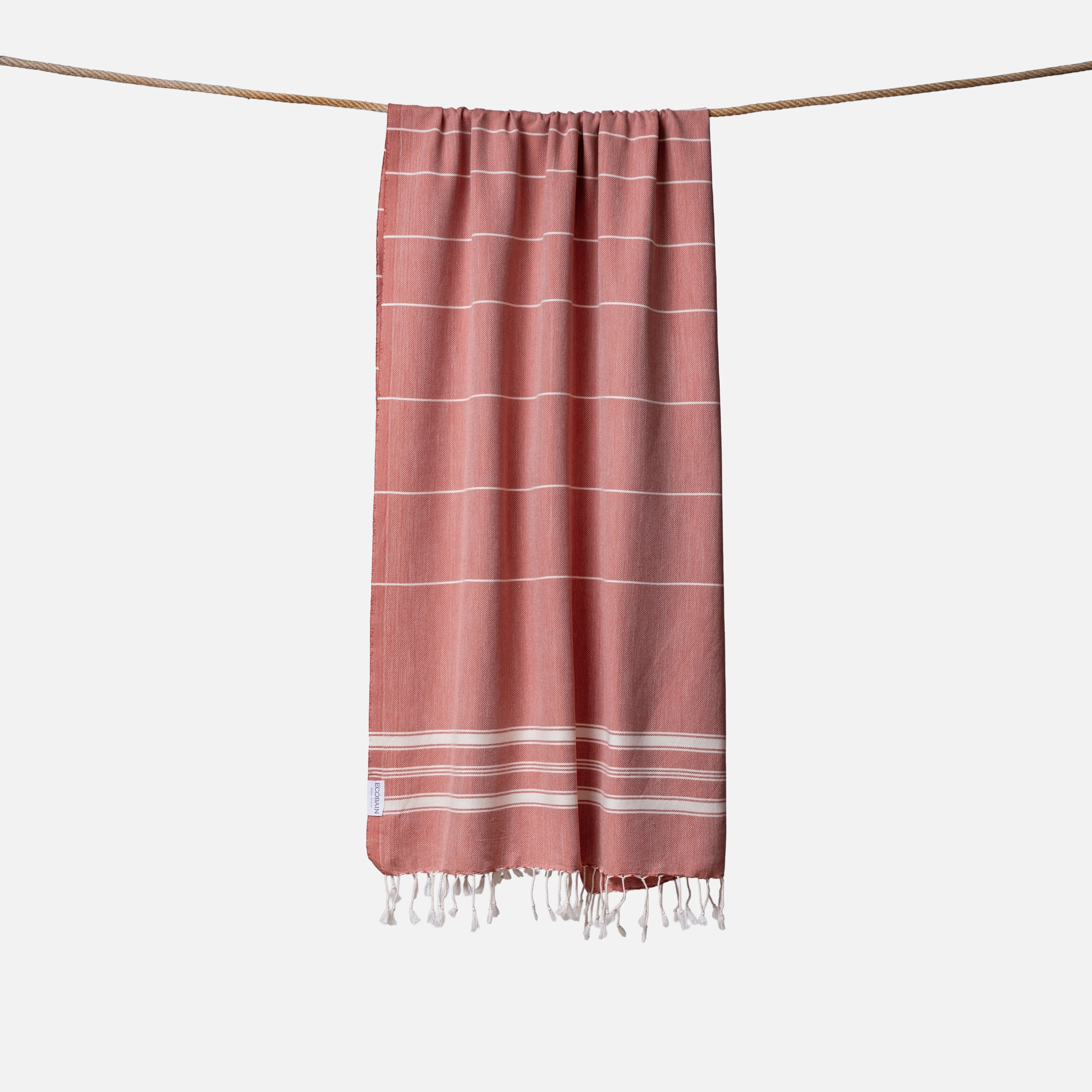 Ecobain Towel "New Classic" | Burnt Brick (Rostrot)