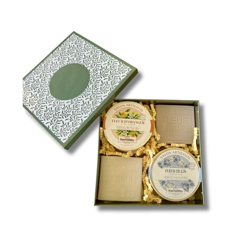 NUEVO ✨ Set de regalo floral en caja metálica