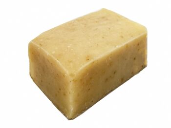 Savon à l'avoine et au lait de coco, sans parfum, naturel et fait à la main, environ 30 g/65 g 3