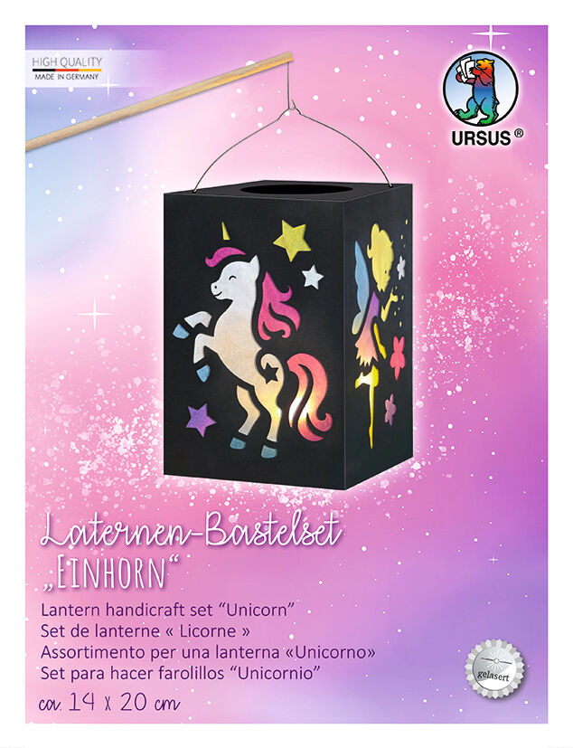 Lantern craft set "Unicorn"