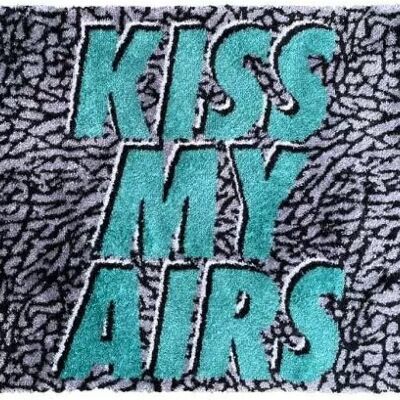 Rug / doormat – Kiss my airs – Elephant - 70x50cm