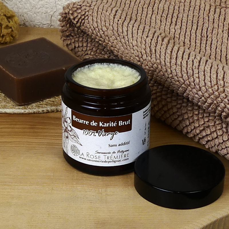 Organic Raw Shea Butter – 100% Natural – Face, Body & Hair Care – Made in France
