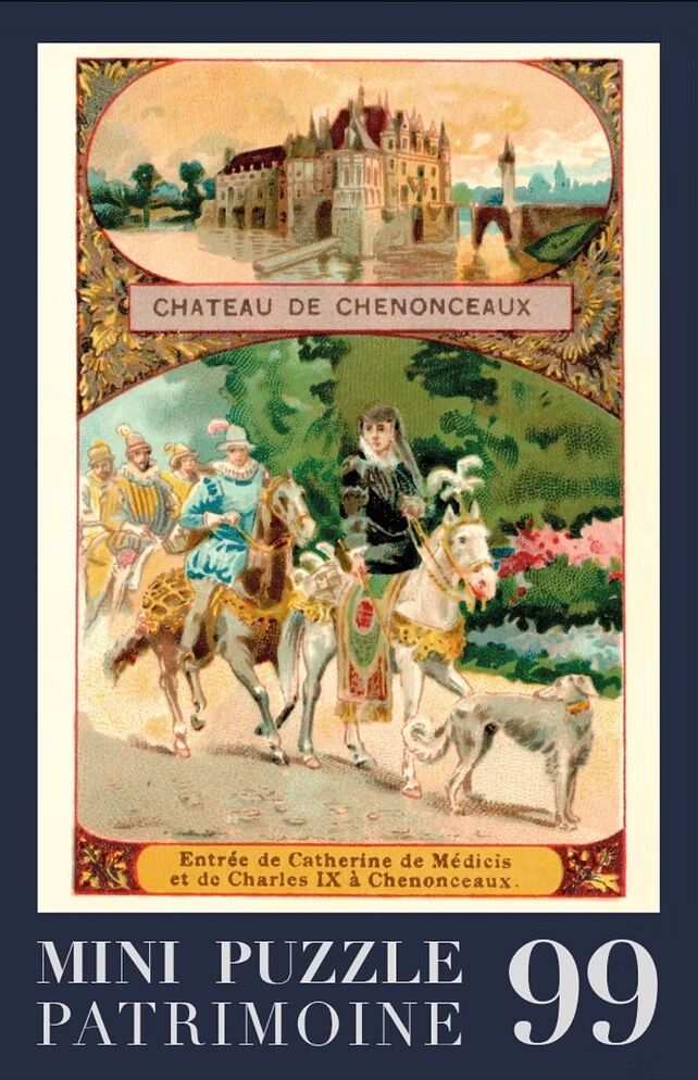 99-piece puzzle - Chenonceau Castle