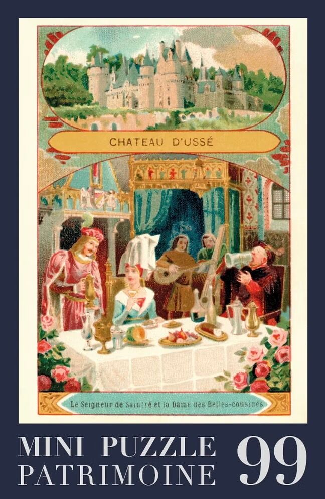 99-piece puzzle - Ussé Castle