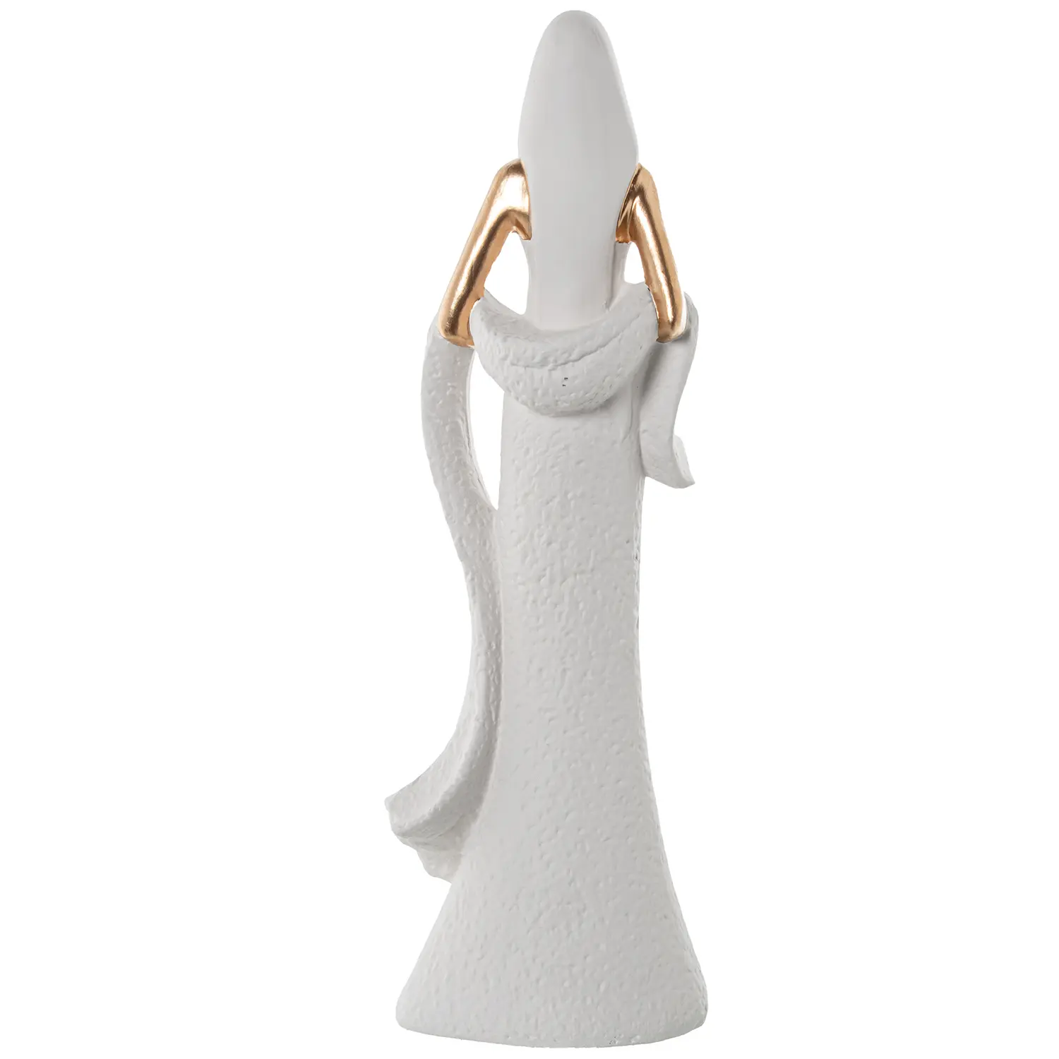 Buy wholesale Ceramic Figure of a Woman with a White/Gold Shawl