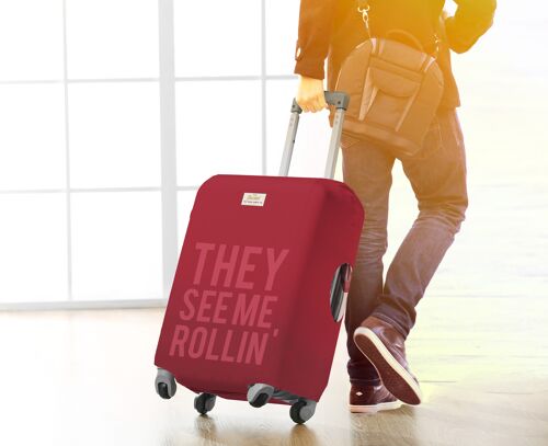 Luggage Cover [They See Me Rollin']