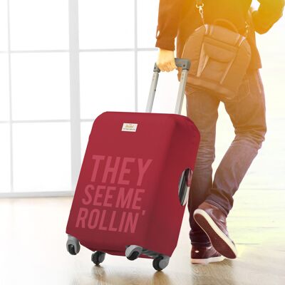 Luggage Cover [They See Me Rollin']