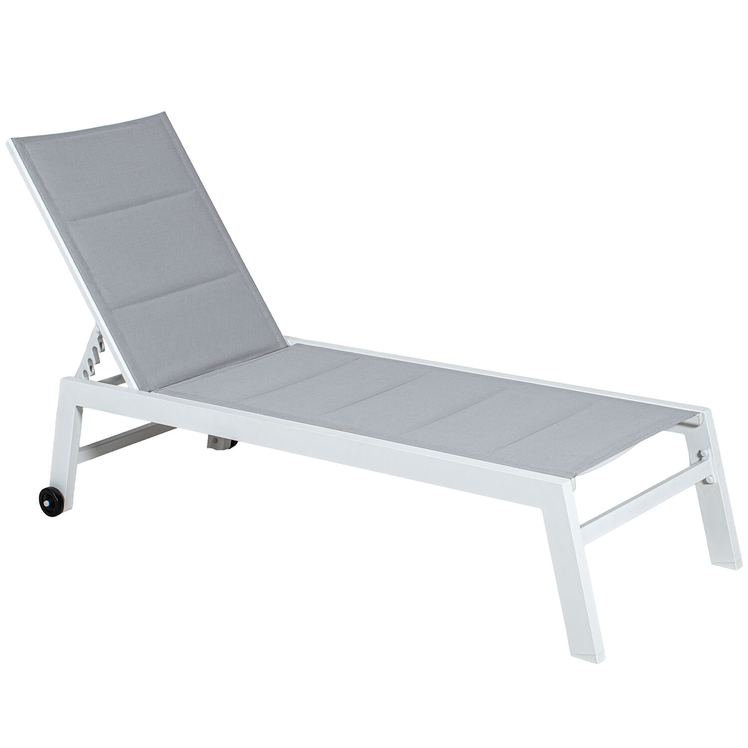 White Aluminum Hammock 198X60X34/95cm