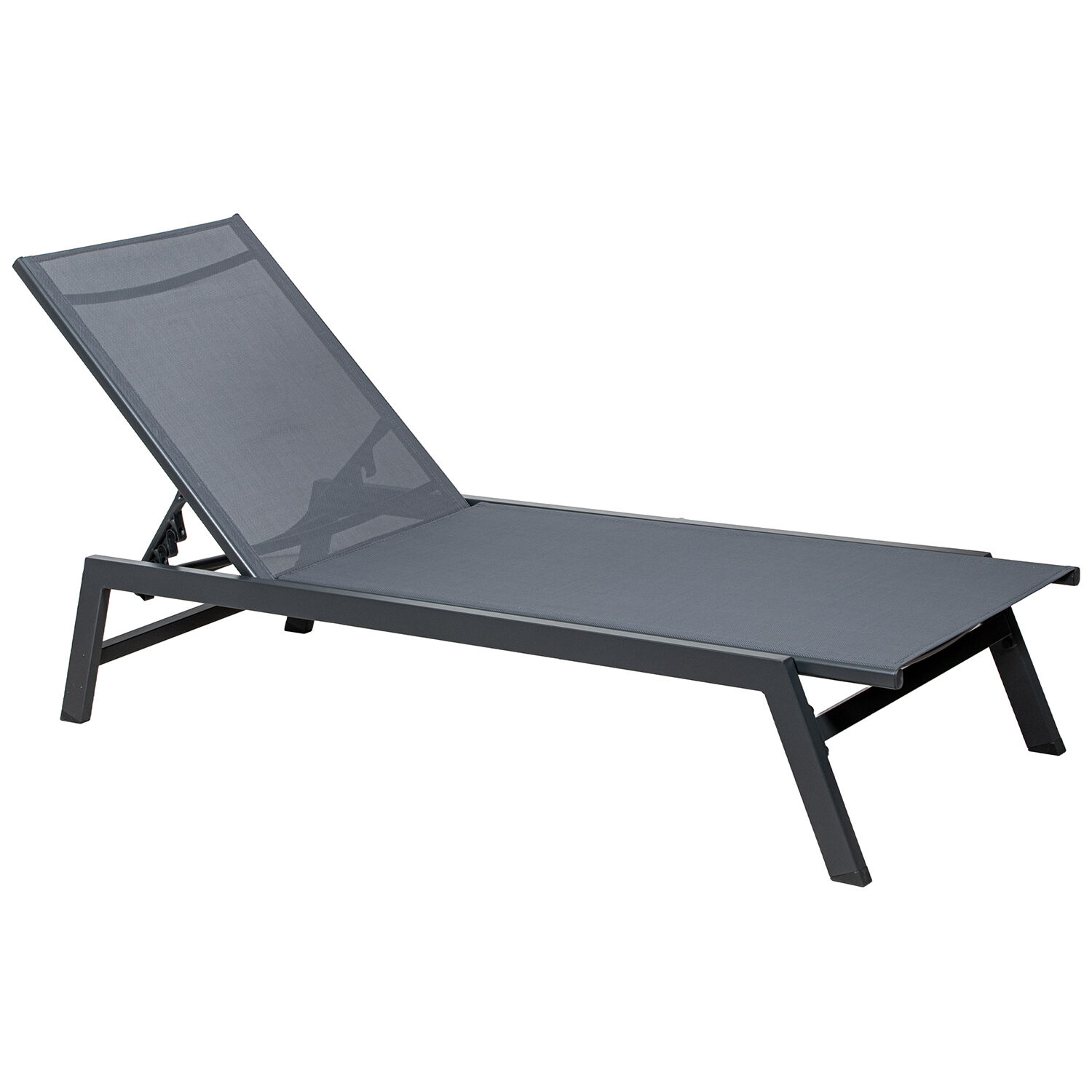 Anthracite Aluminum Hammock 192.5X56X31.5/91cm
