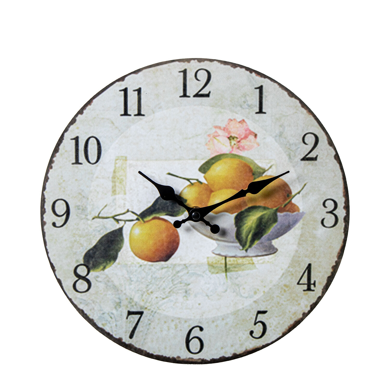 Wall Clock Ø29cm Dm Wood 29X3.5cm Battery: 1Xaa Not Included - LifeLike_85476