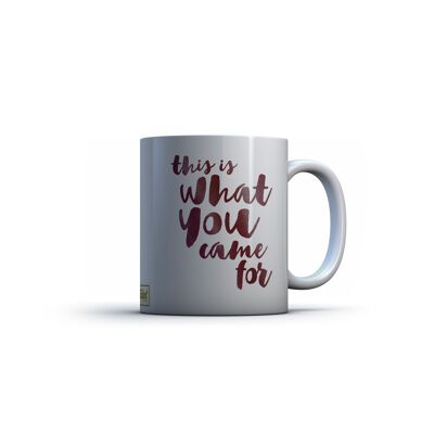 Printed Mug [This Is What You Came for]