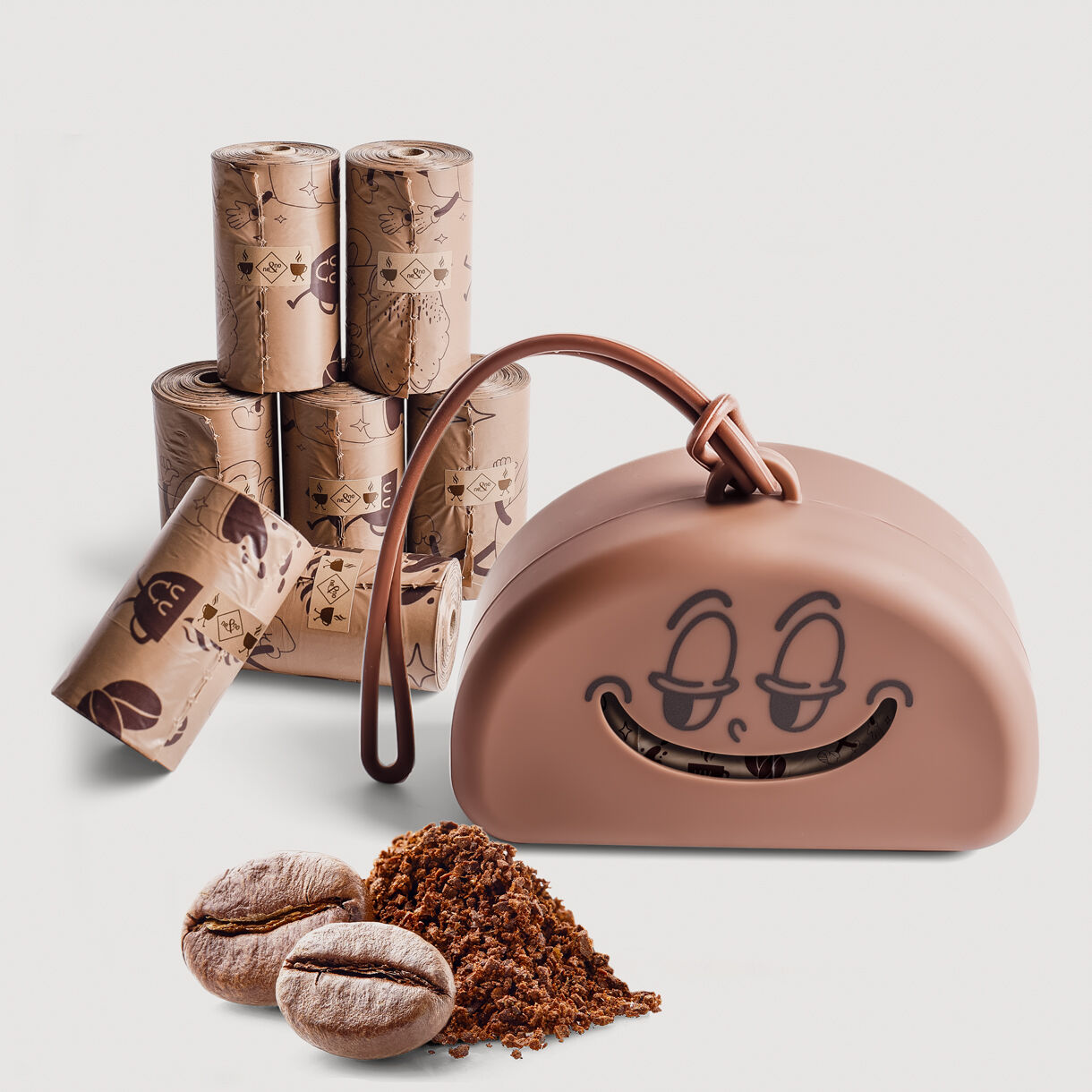 Hundekotbeutel-Set mit Duft