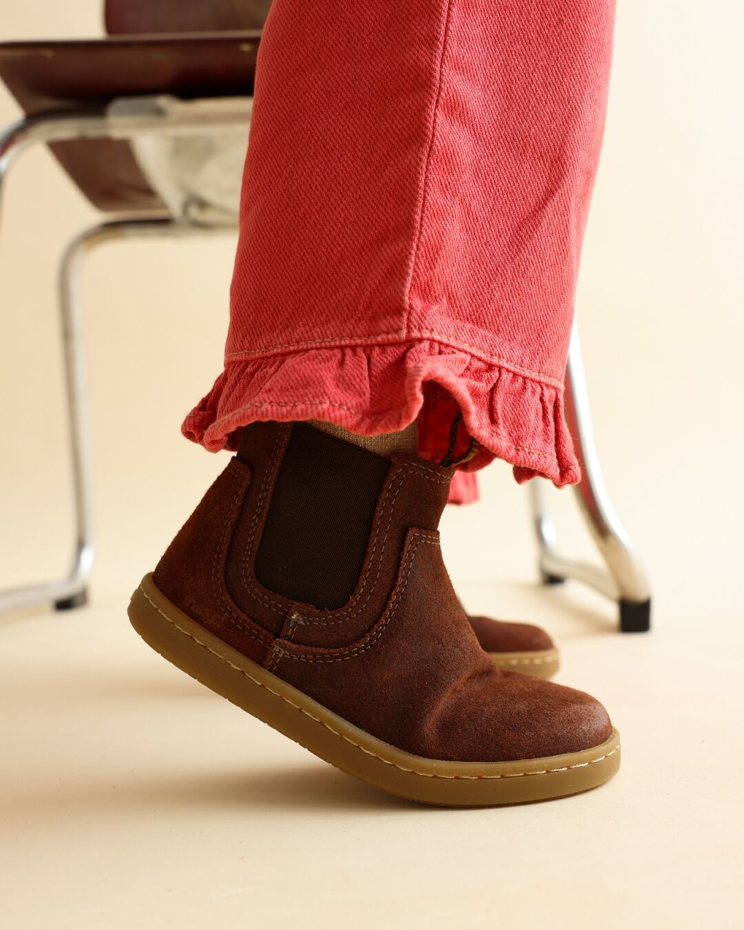 Elvis Hazelnut Ankle Boots