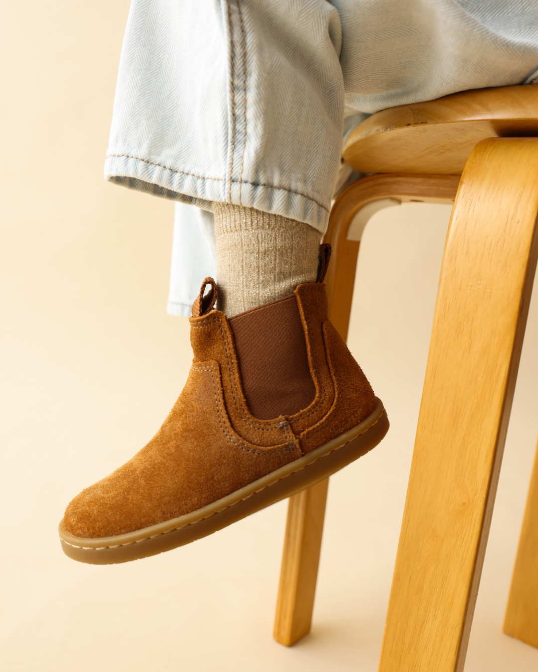 Elvis Caramel Ankle Boots