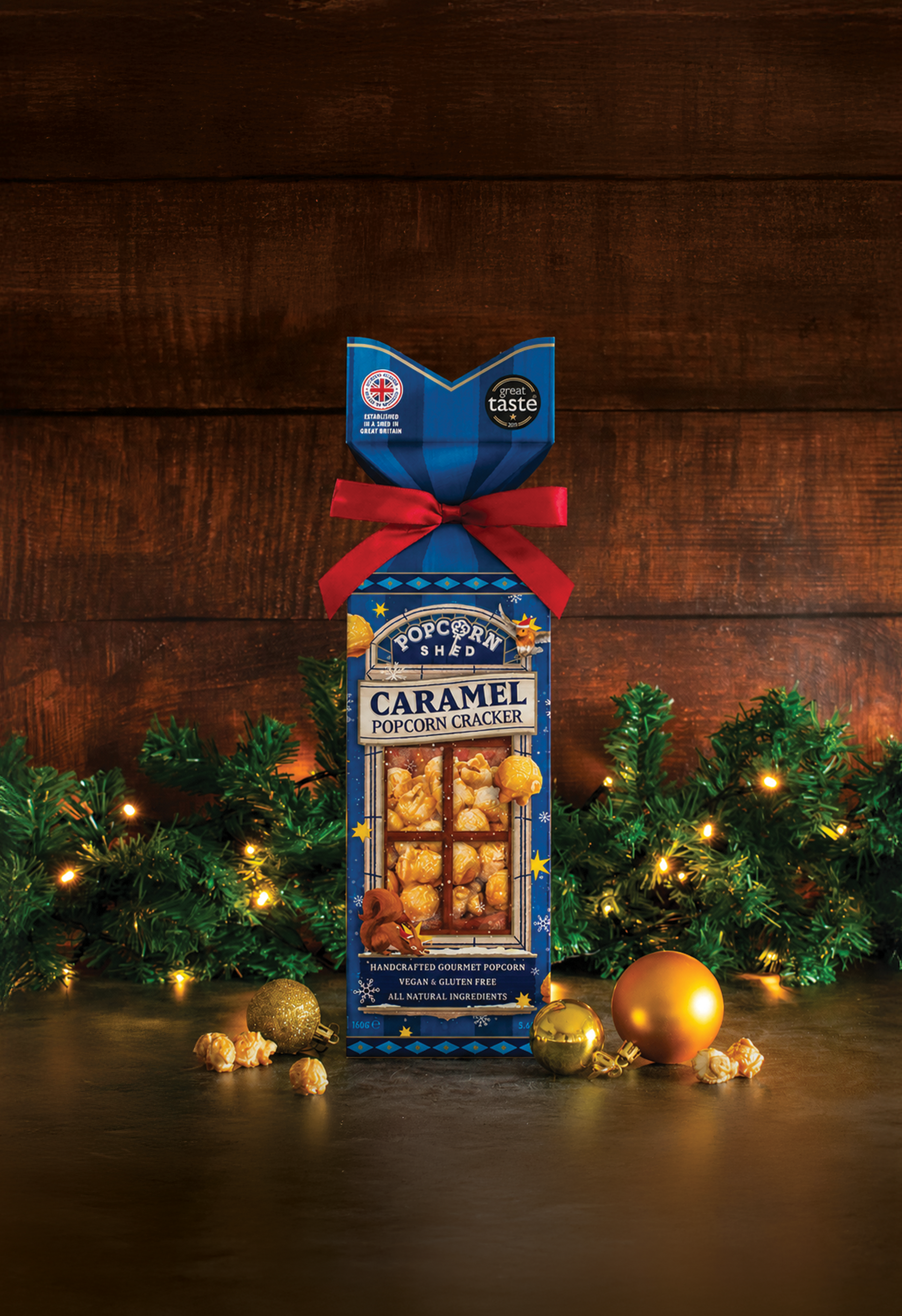 Craquelins gourmands au popcorn et caramel