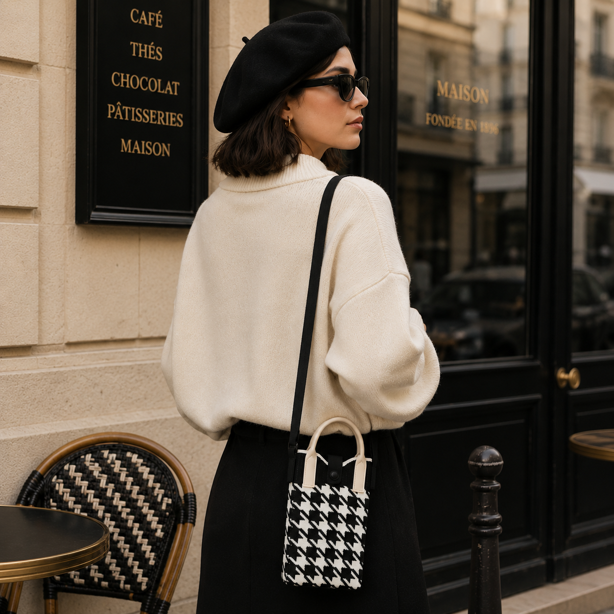Buy wholesale Pixie Bag Chic Noir - Petit sac Téléphone portable