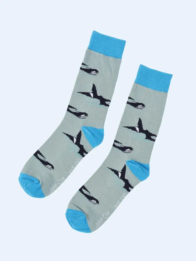 Calcetines Orca | Calcetines de bambú | Calcetines azules