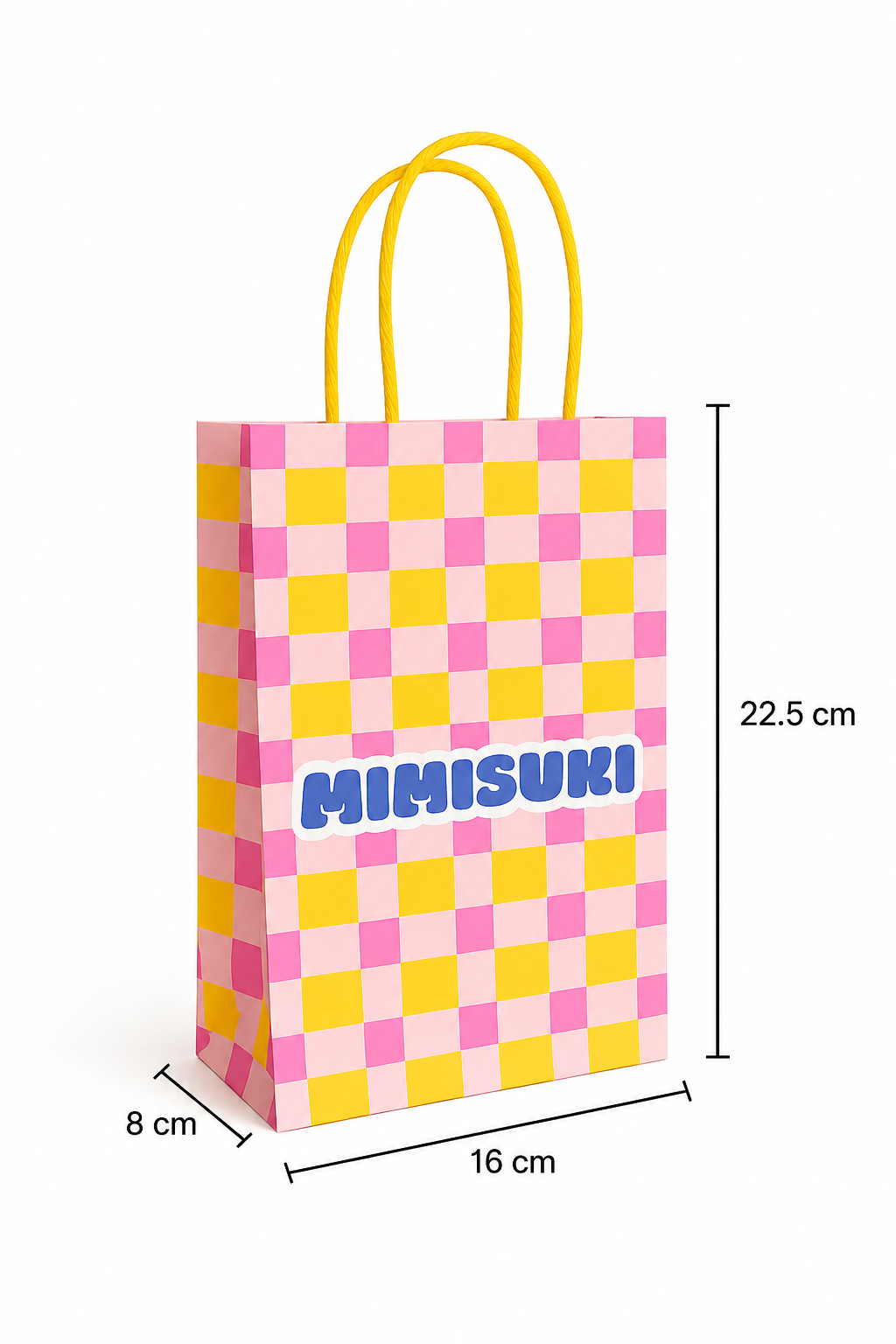 Sac Kraft MIMISUKI poignées torsadées