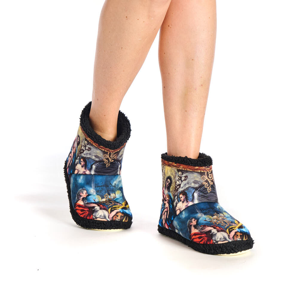 Virgin and Child Slippers