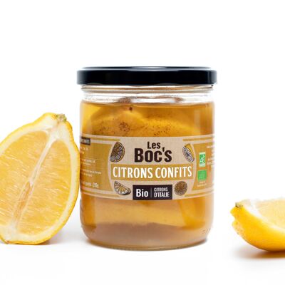 Organic candied lemon - 200g