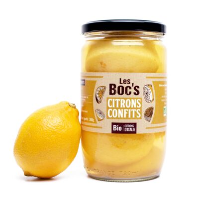 Citron confit bio - 360g