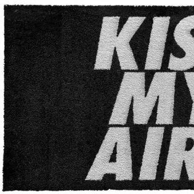 Dos / paillasson - Kiss My Airs - Noir - 120x67cm