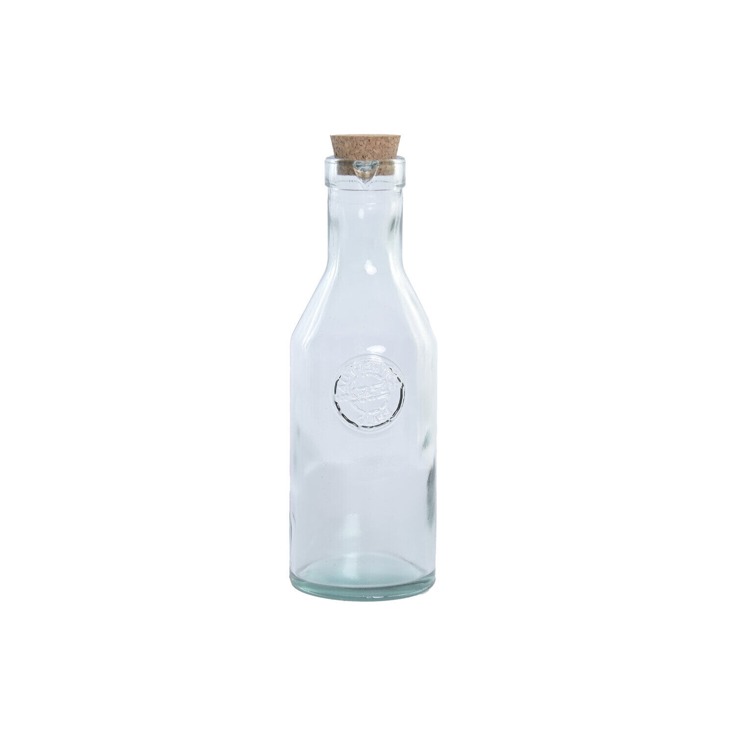 Botella Vidrio Reciclado 10X10X29 1.2L Ecologico