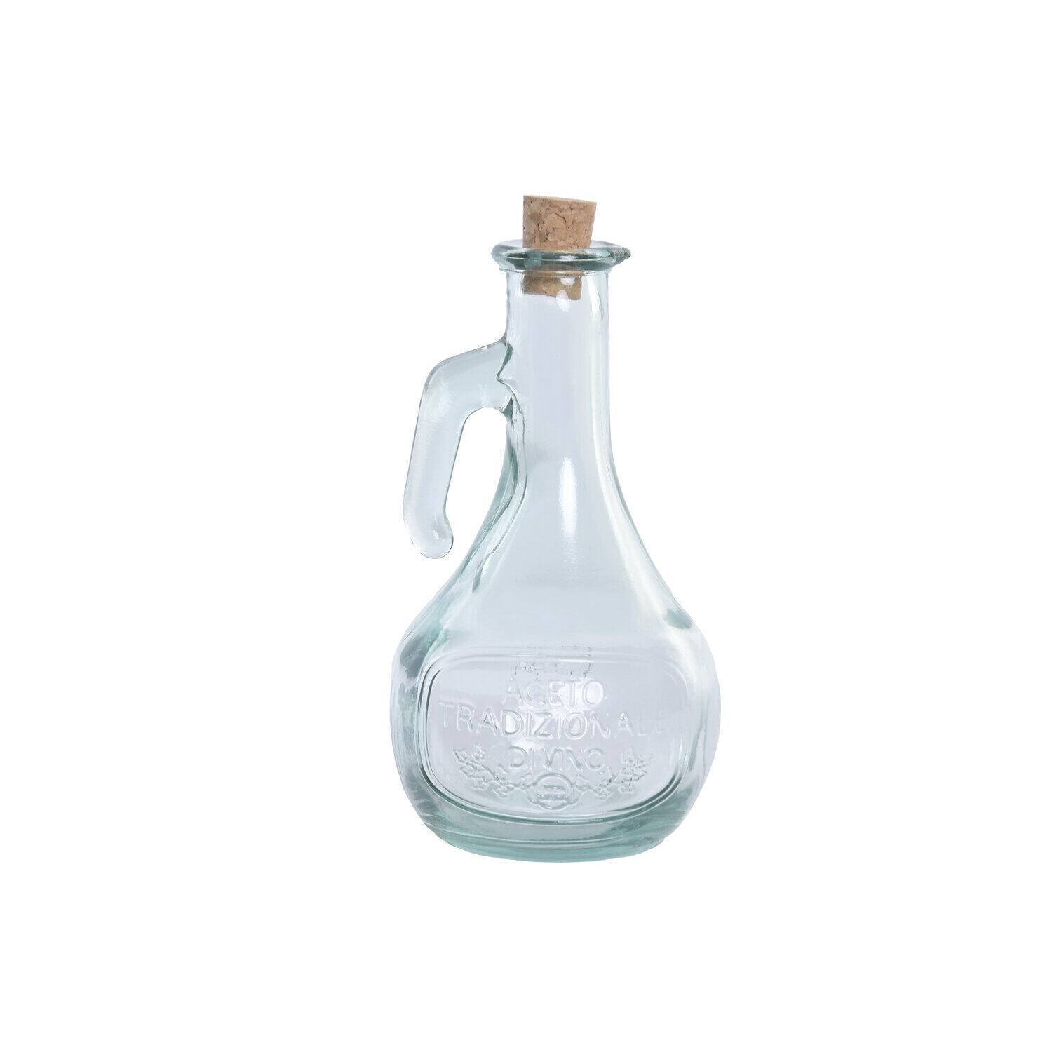 Aceitera Vidrio Reciclado 10X10X20 500Ml Ecologico