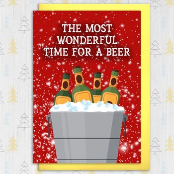 Carte de Noël : le moment le plus merveilleux pour une bière 3