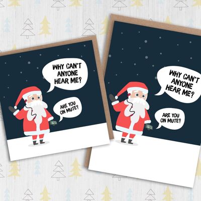 Cartolina di Natale: sei in mute?