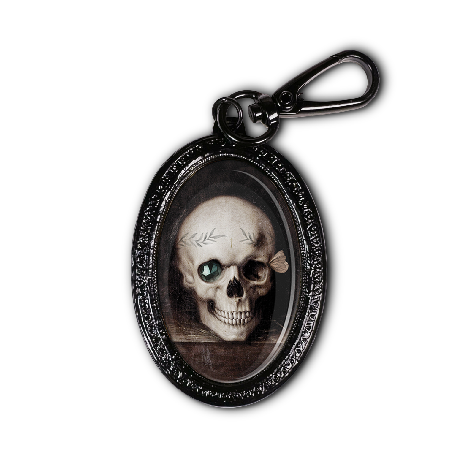 BLACK KEYCHAIN ​​FOAM OF THE DAYS