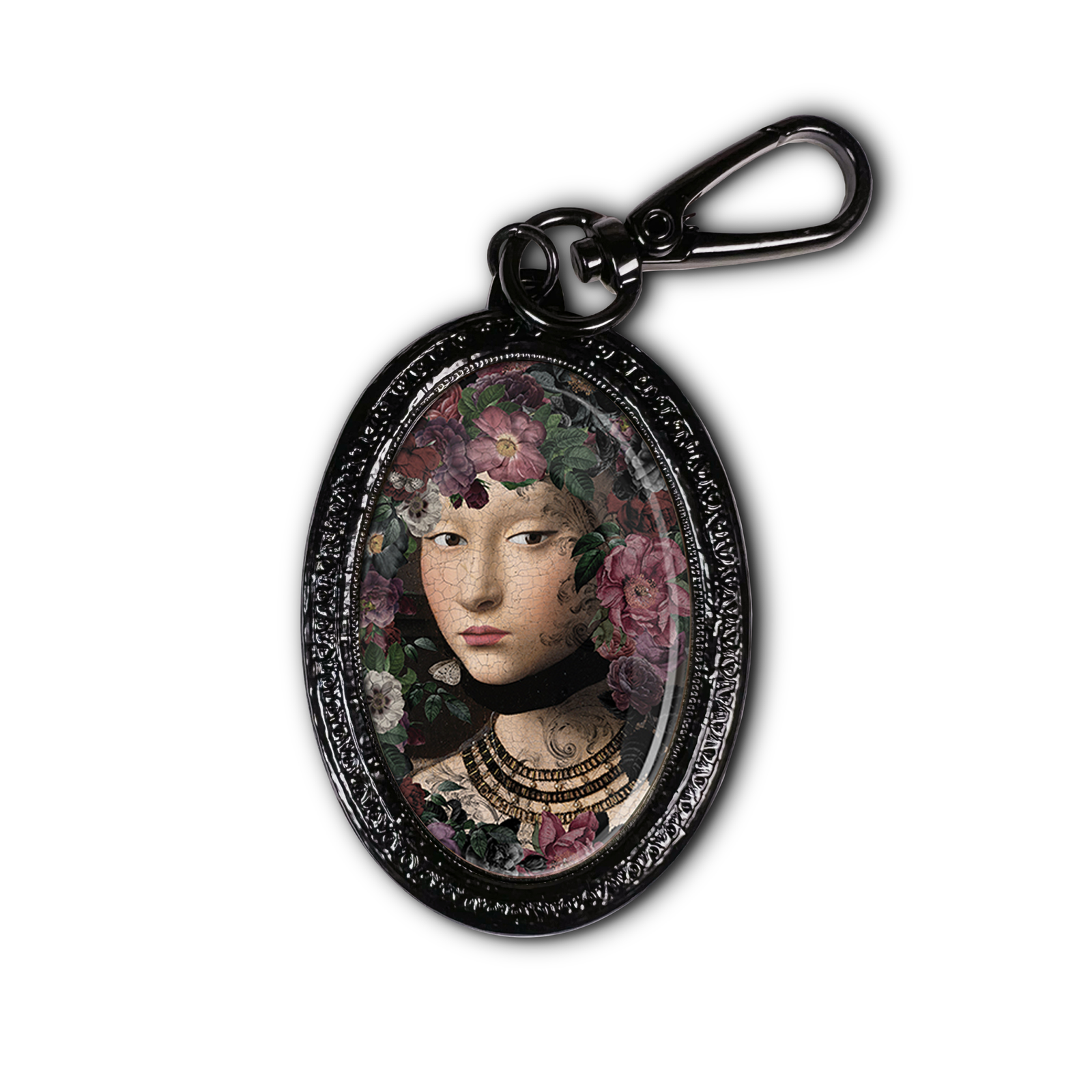 STARFIRE BLACK KEYCHAIN