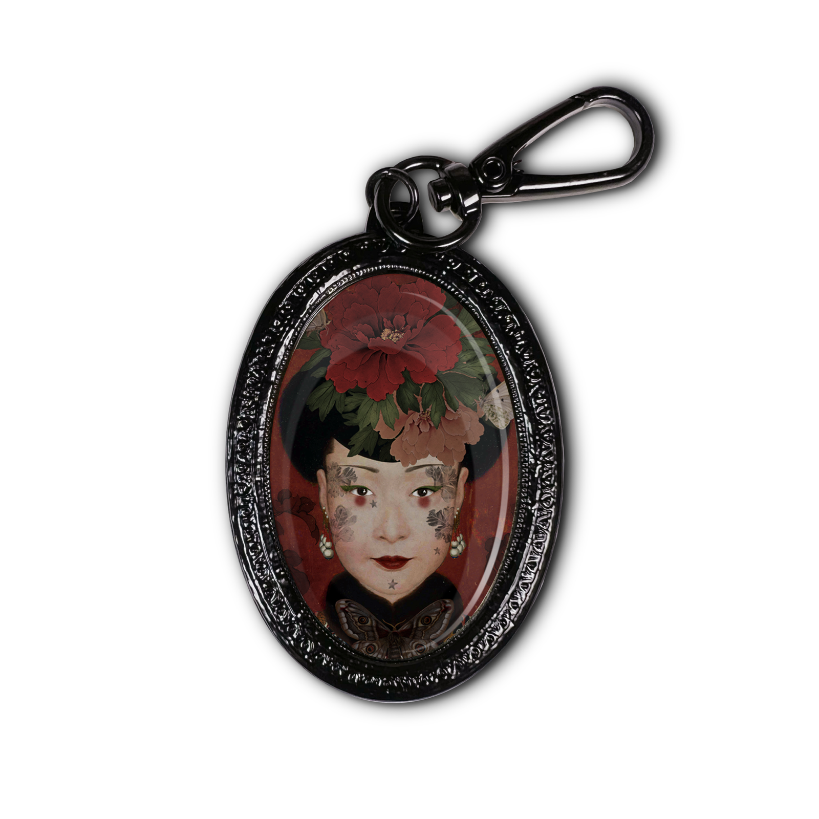BLACK EMPRESS KEYCHAIN