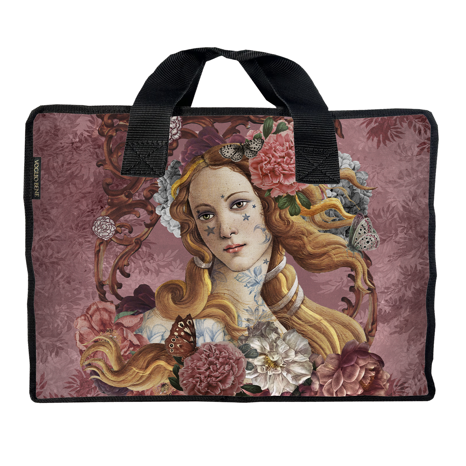 VENUS VELVET SHOPPING BAG