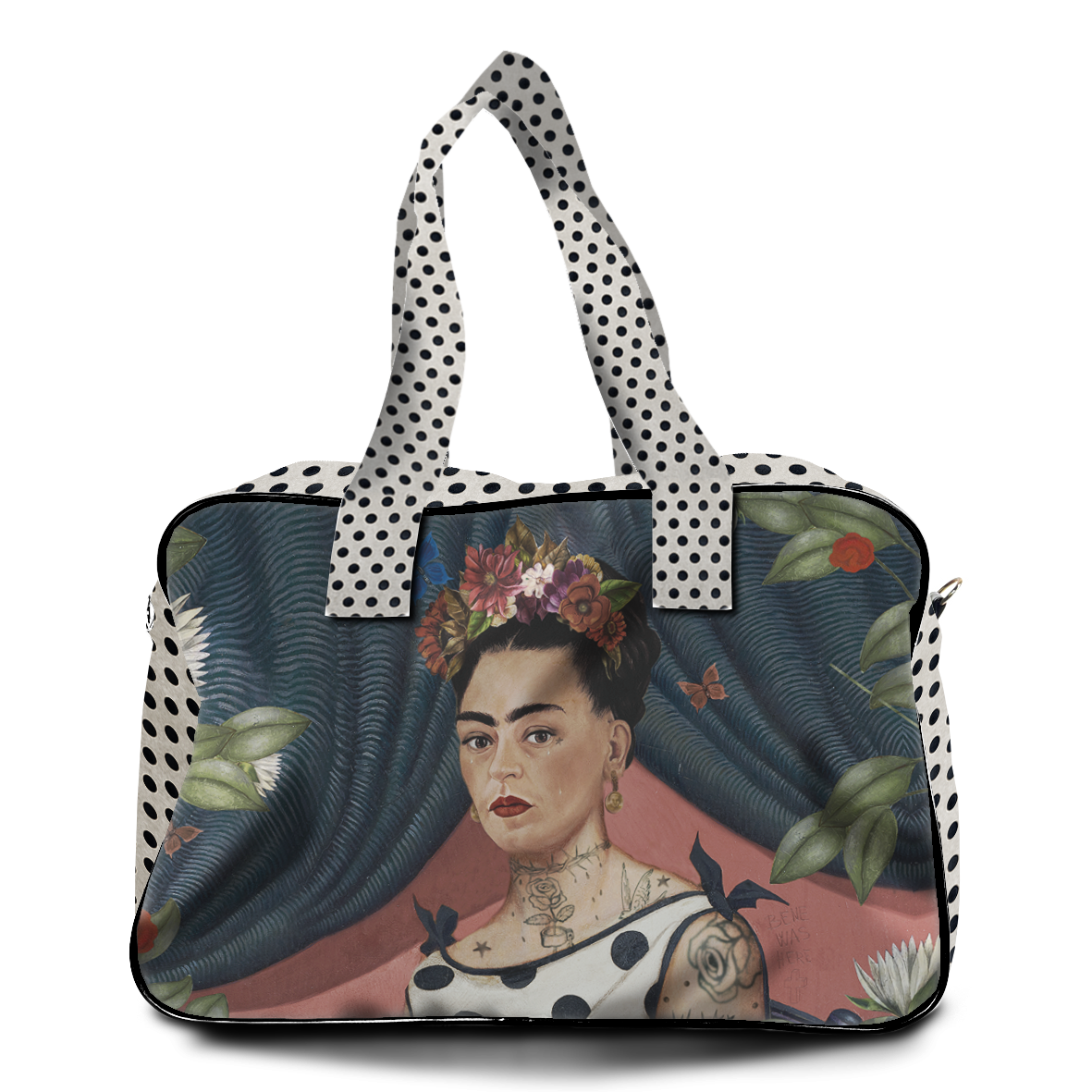 VELVET TRAVEL BAG LA MUSE
