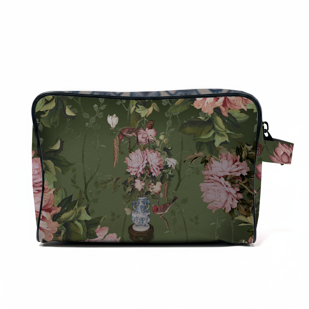 PORCELAIN VELVET TOILETRY BAG