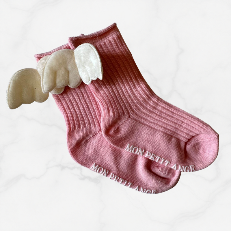 Chaussettes Gabrielle – Rose Bonbon
